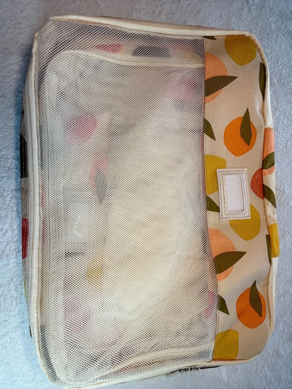 Calpak 3-piece Set Tutty Fruity Packing Cubes plus 1 Co-ordinating Sorbet Cube-